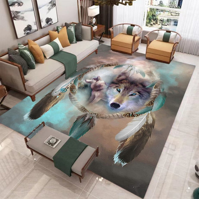 Carpet with wolf II/16 models