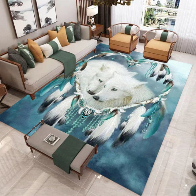 Carpet with wolf II/16 models