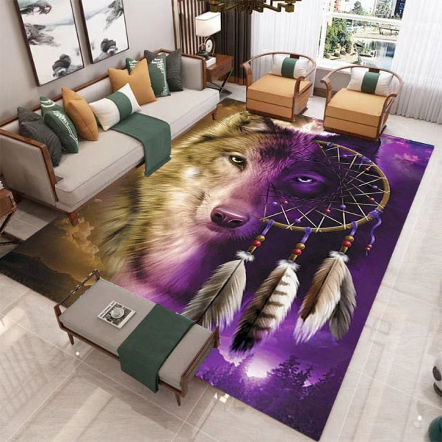 Carpet with wolf II/16 models