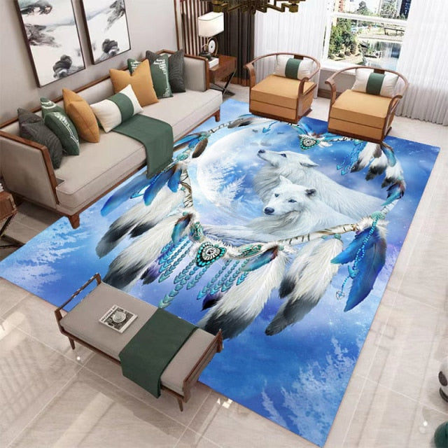 Carpet with wolf II/16 models
