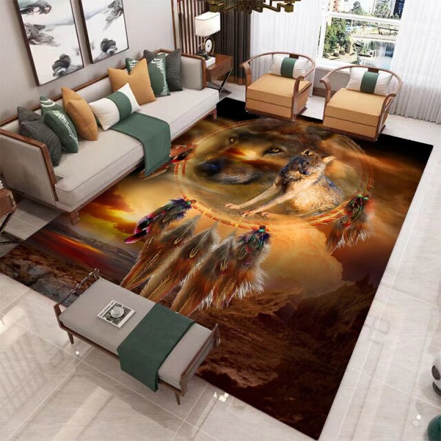 Carpet with wolf II/16 models