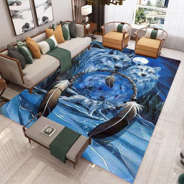 Carpet with wolf II/16 models