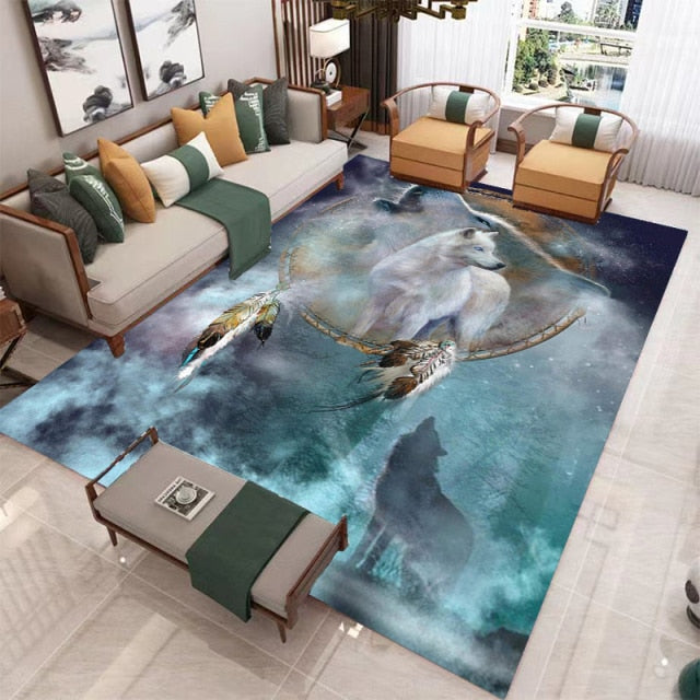 Carpet with wolf II/16 models