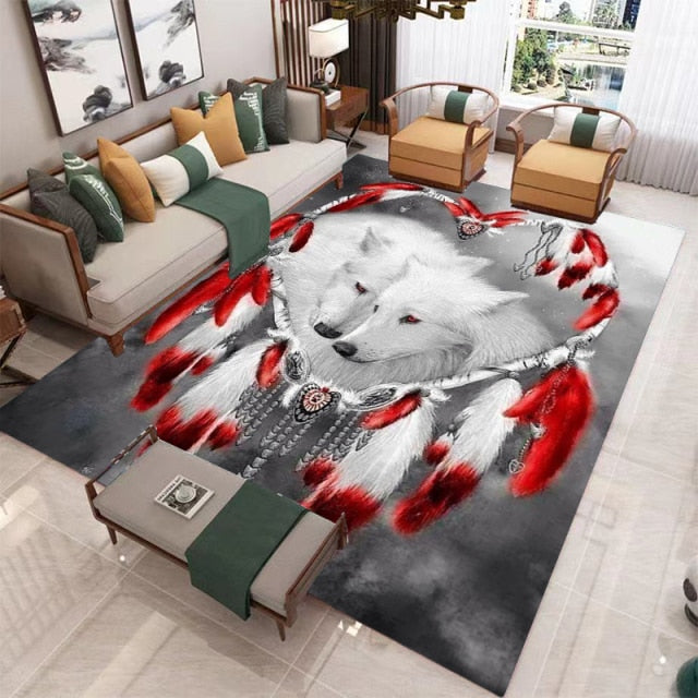 Carpet with wolf II/16 models