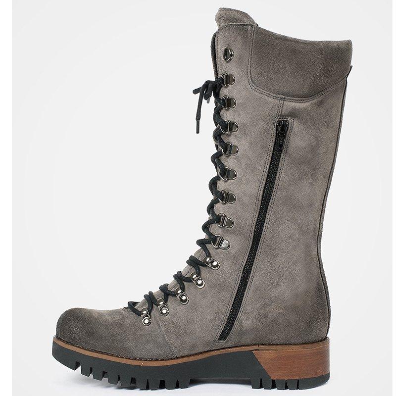 Bottes style Moto Cuir