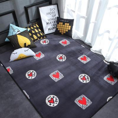 Modern geometric carpet