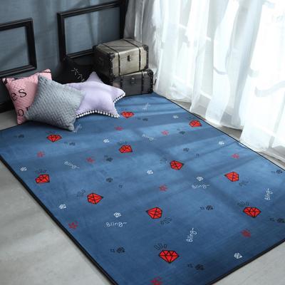 Modern geometric carpet