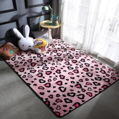 Modern geometric carpet