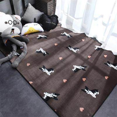Modern geometric carpet