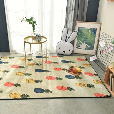 Modern geometric carpet