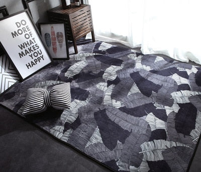 Modern geometric carpet