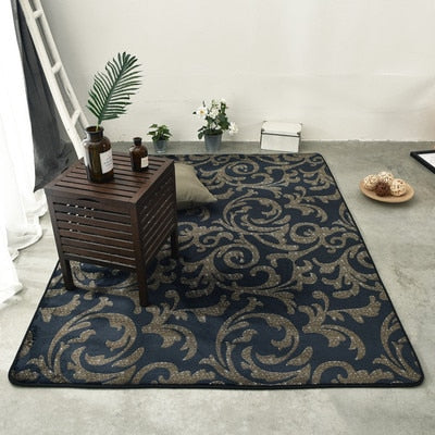 Modern geometric carpet