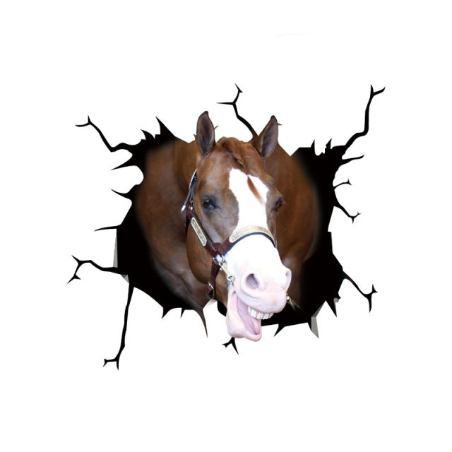 Autocollant pour Auto Animaux de la ferme
