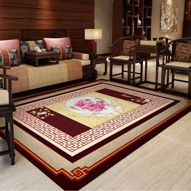 Asian style carpet