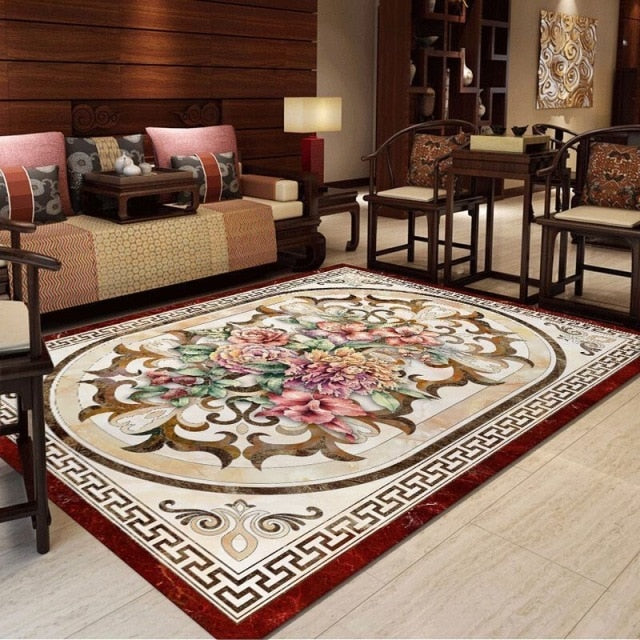 Asian style carpet