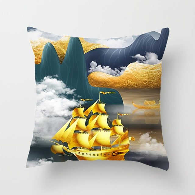 Housse de coussin Gold