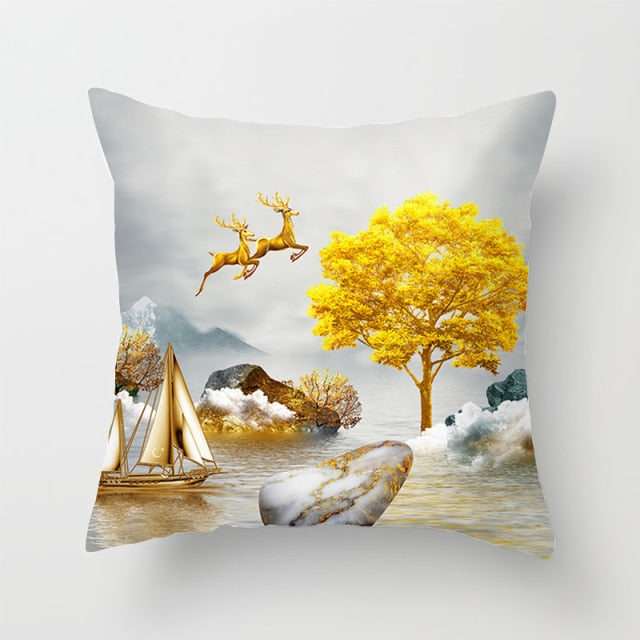 Housse de coussin Gold