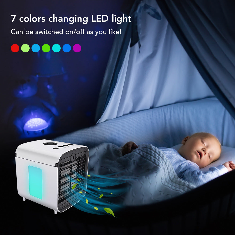 Mini air cooler led 3 in 1
