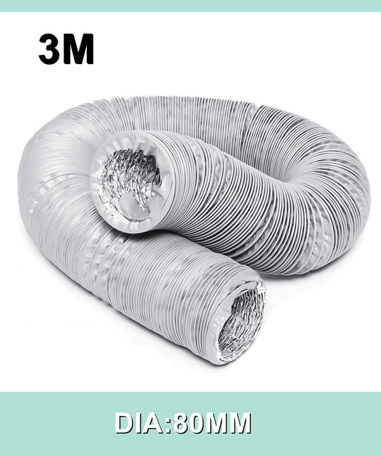 Flexible evacuation pipe for air conditioning
