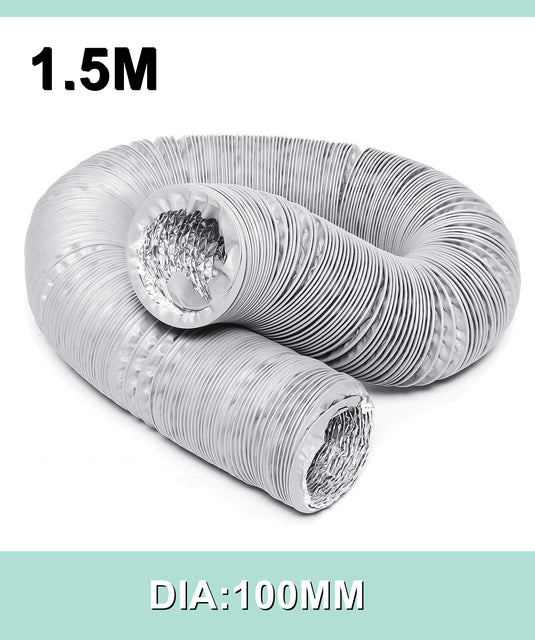Flexible evacuation pipe for air conditioning