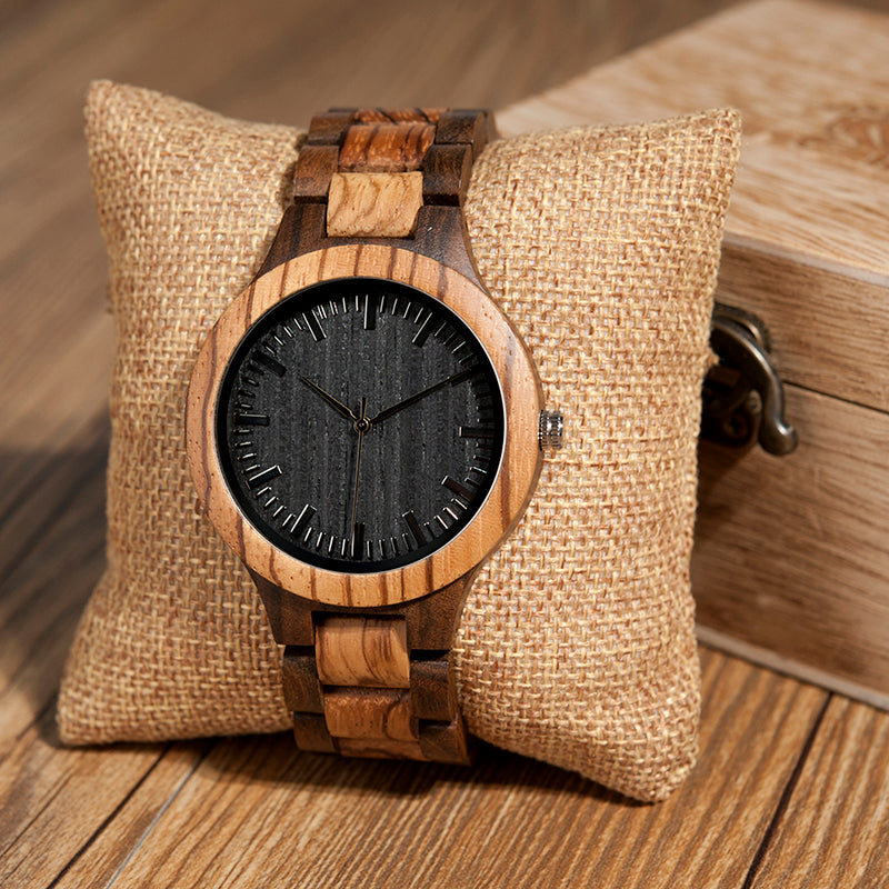 wooden watch