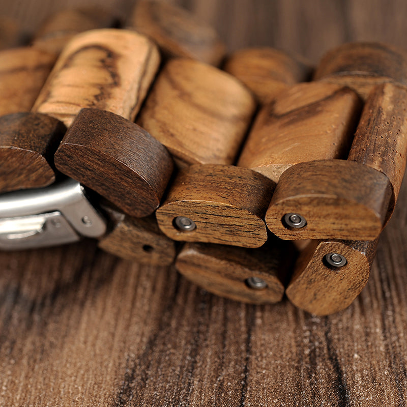 wooden watch