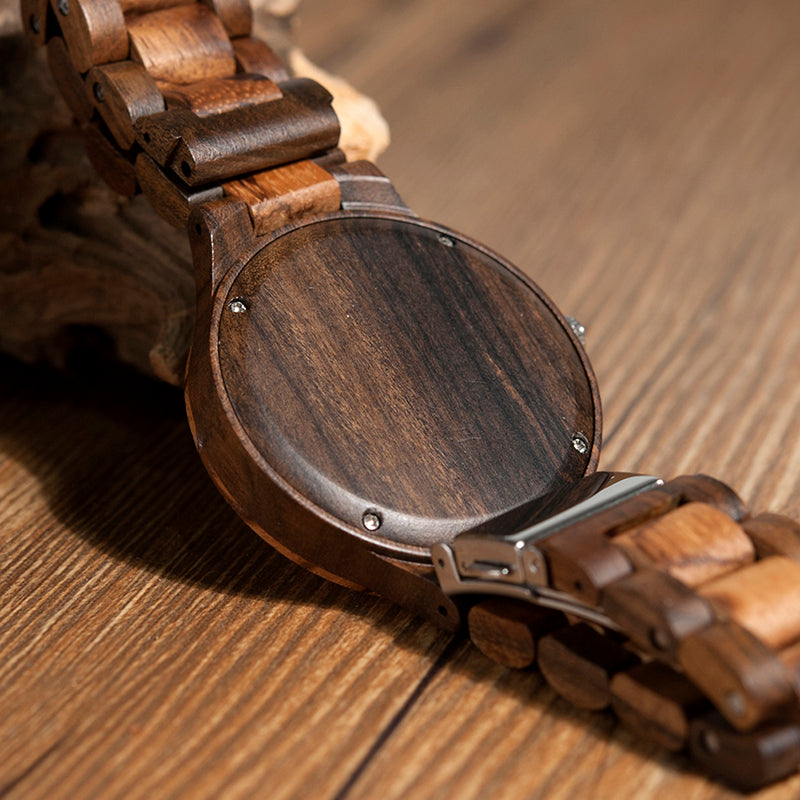 wooden watch