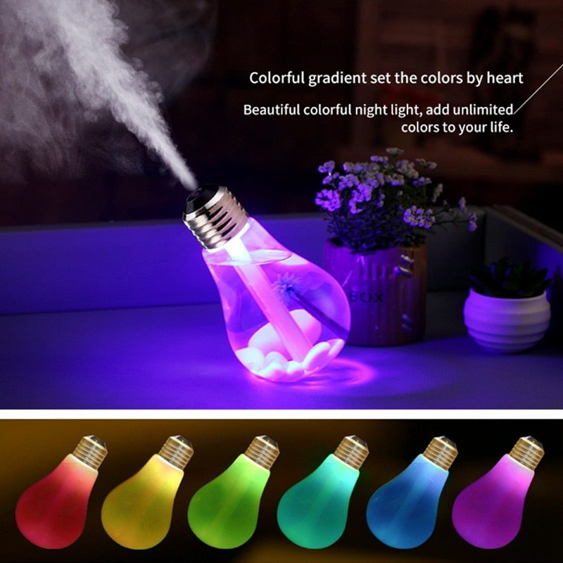 Ampoule diffuseur d'huile essentielle LED USB