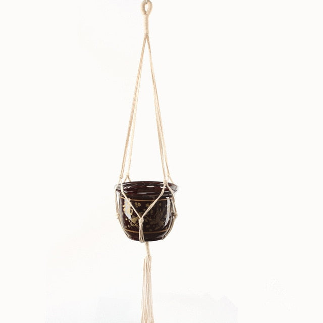 Macramé plant support/23 models