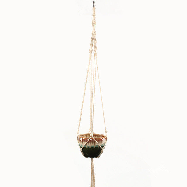 Macramé plant support/23 models