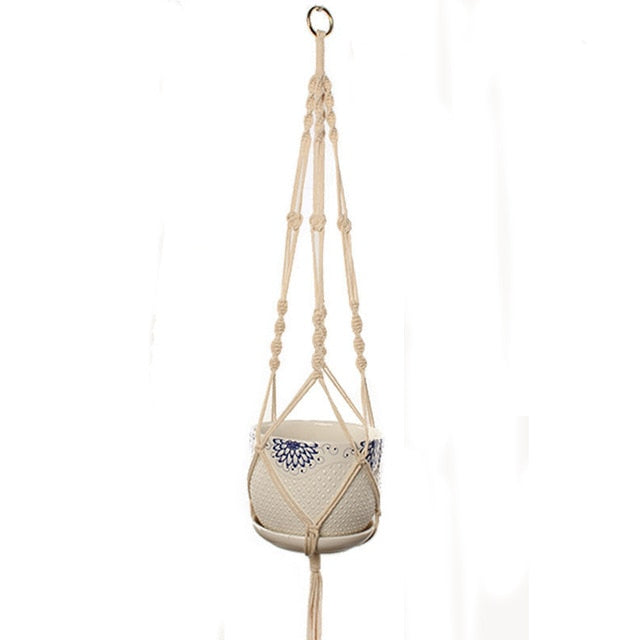 Macramé plant support/23 models