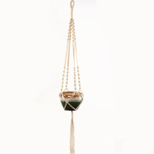 Macramé plant support/23 models
