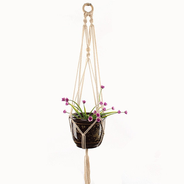 Macramé plant support/23 models