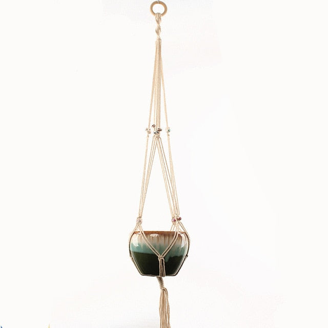 Macramé plant support/23 models