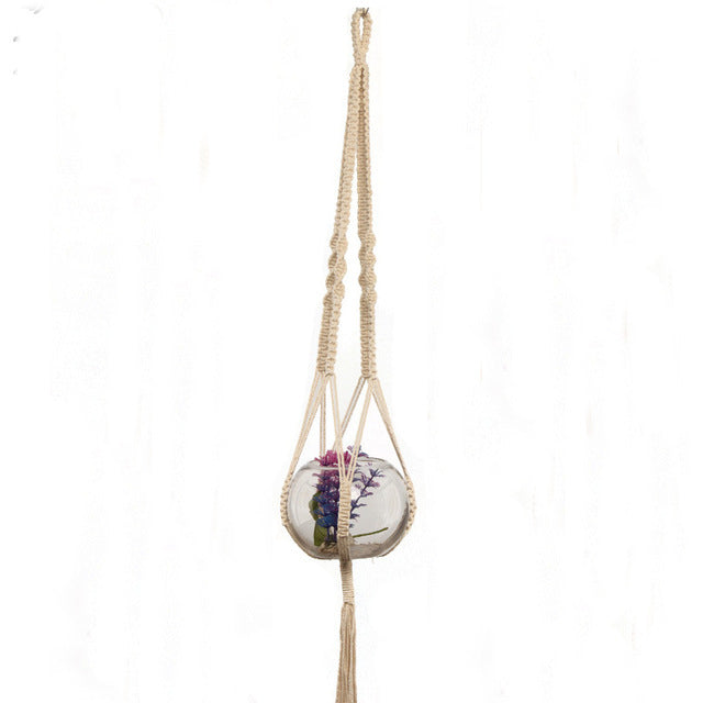 Macramé plant support/23 models