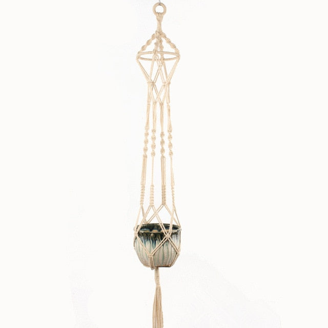 Macramé plant support/23 models