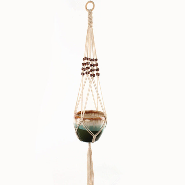 Macramé plant support/23 models