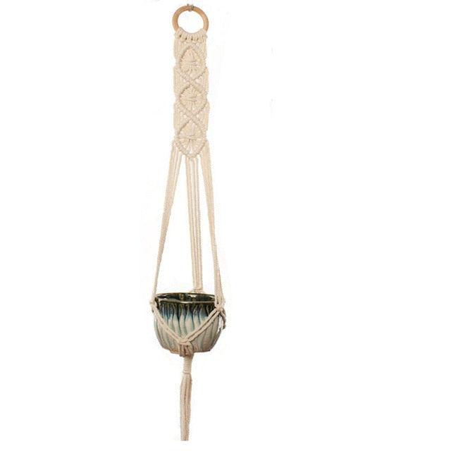 Macramé plant support/23 models