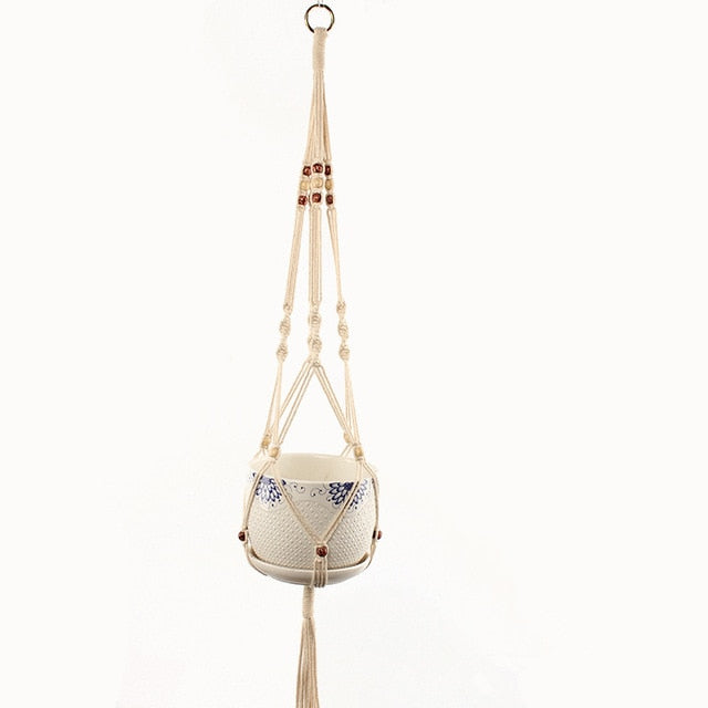 Macramé plant support/23 models