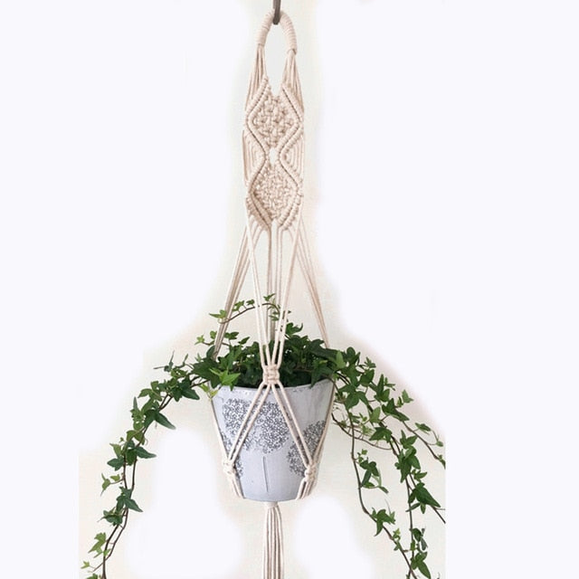 Macramé plant support/23 models