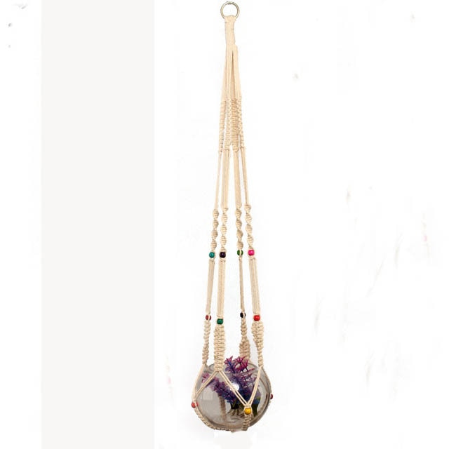 Macramé plant support/23 models