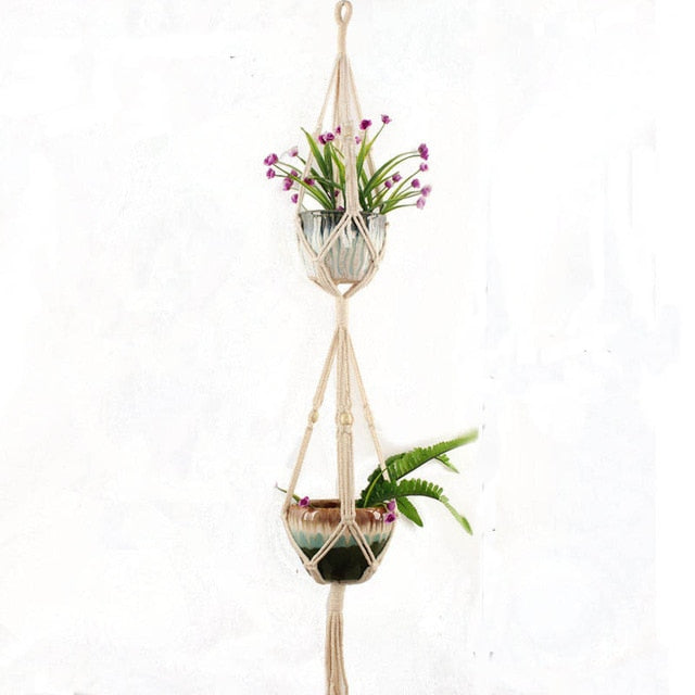 Macramé plant support/23 models