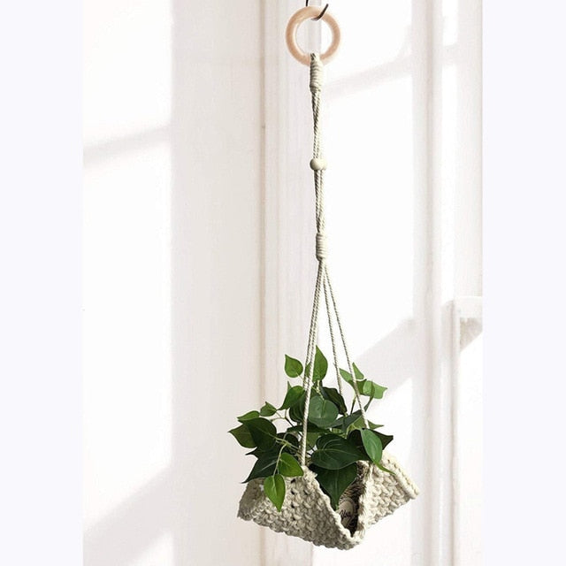 Macramé plant support/23 models