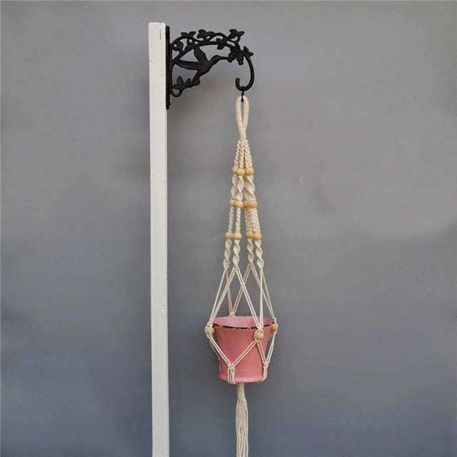 Macramé plant support/ 4 models