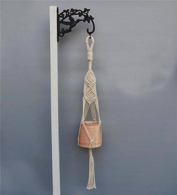 Macramé plant support/ 4 models