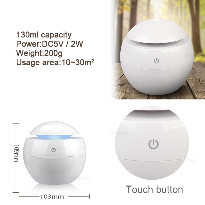 Mini diffuseur d'huile essentielle USB portable
