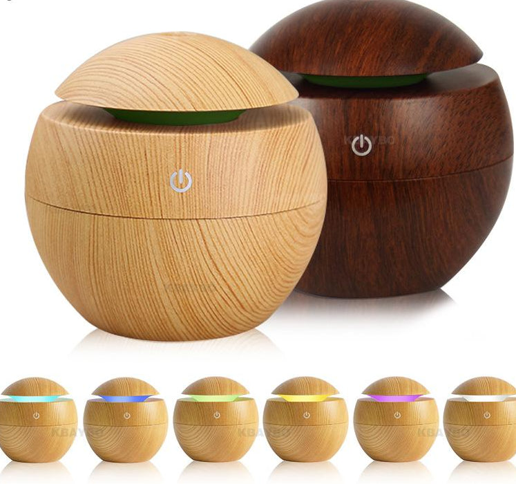 Diffuseur d'huile essentielle USB/ 7 couleurs changeantes LED