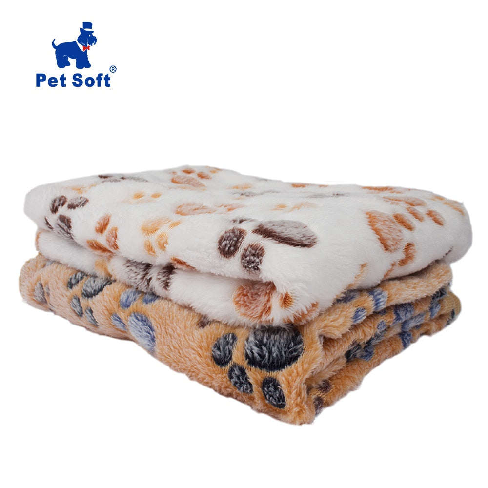 Cat and dog soft blanket