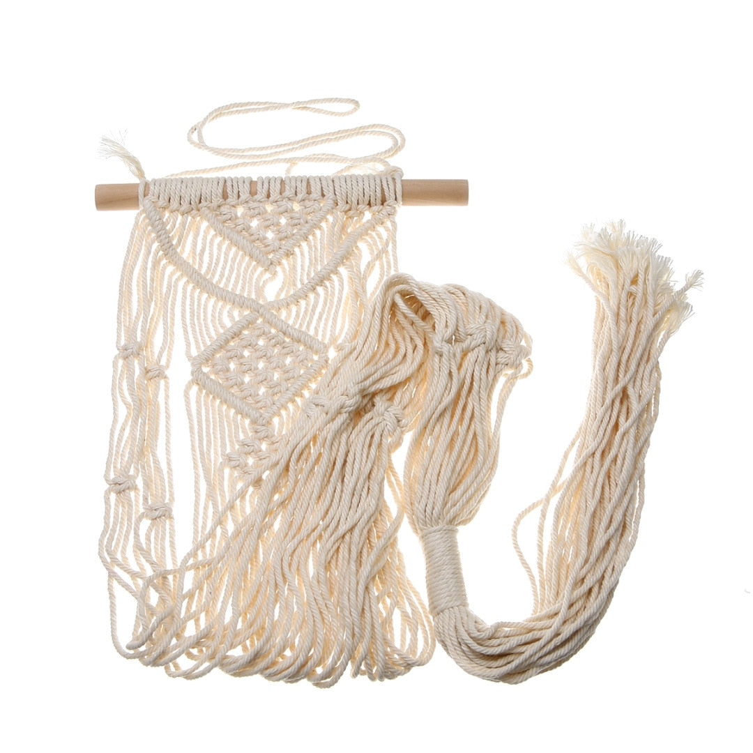 40 inch macrame plant support