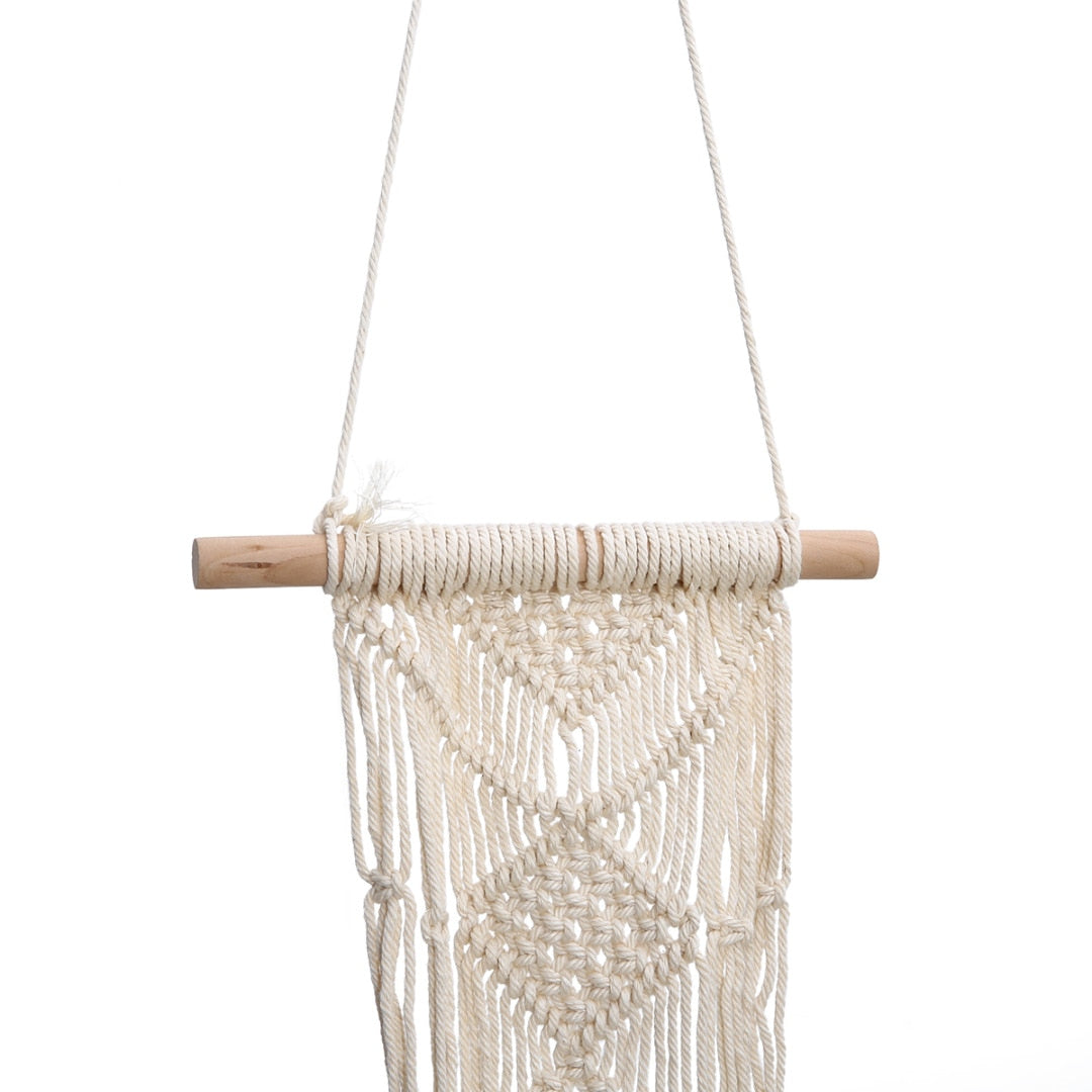 40 inch macrame plant support